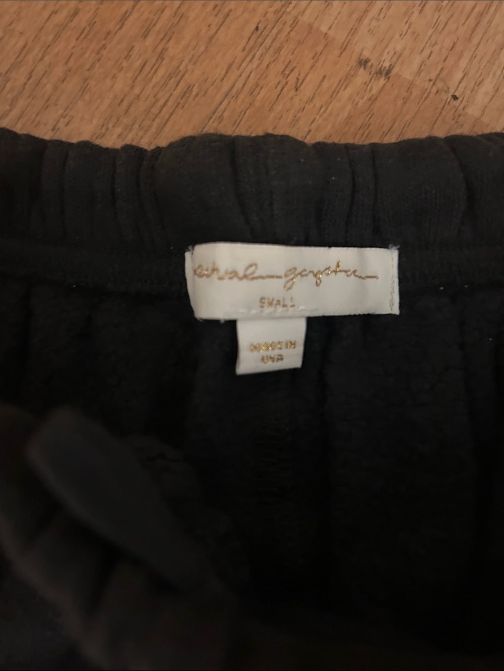 Spiritual Gangster Black Jogger Sweatpants love yourself like crazy s nwt - Picture 3 of 5